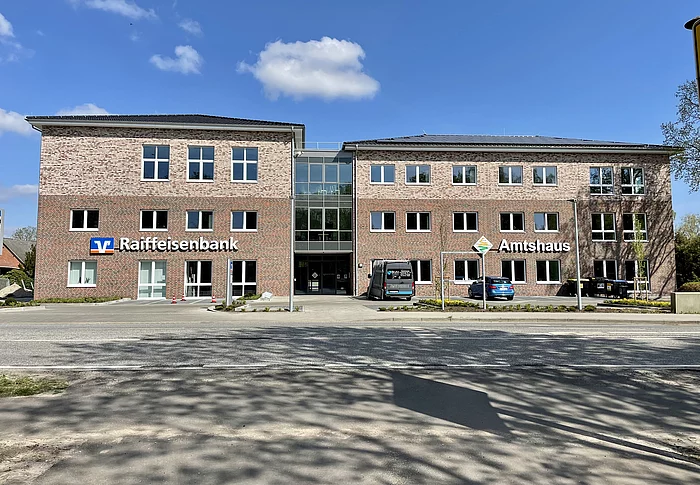 Amtshaus Geest und Marsch Südholstein. Meldeamt geschlossen am 16. Februar