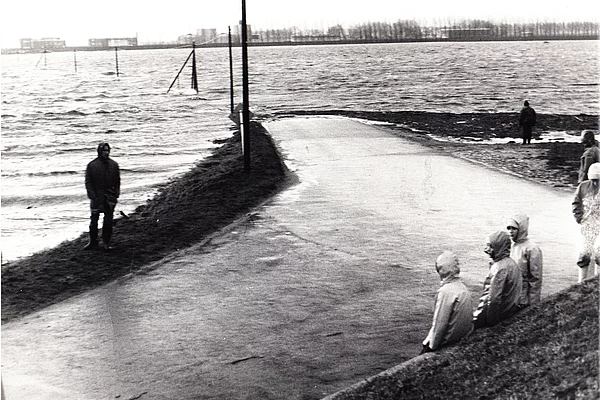 Der Weg zum Klärwerk wurde abgeschnitten